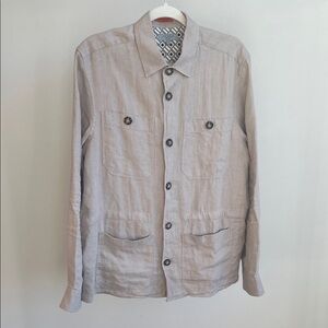 Ted Baker Linen Shirt Jacket